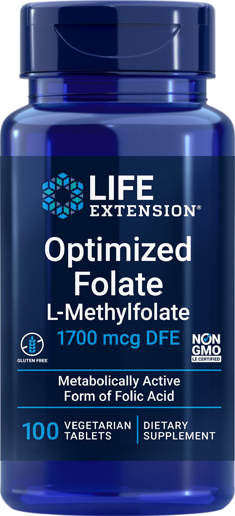 Foto 3 pulgar | Suplemento De Folato Optimizado Para Life Extension (l-metil - Venta Internacional.