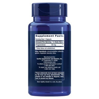 Foto 2 | Venta Internacional- Suplemento Life Extension Pregnenolona 50 mg