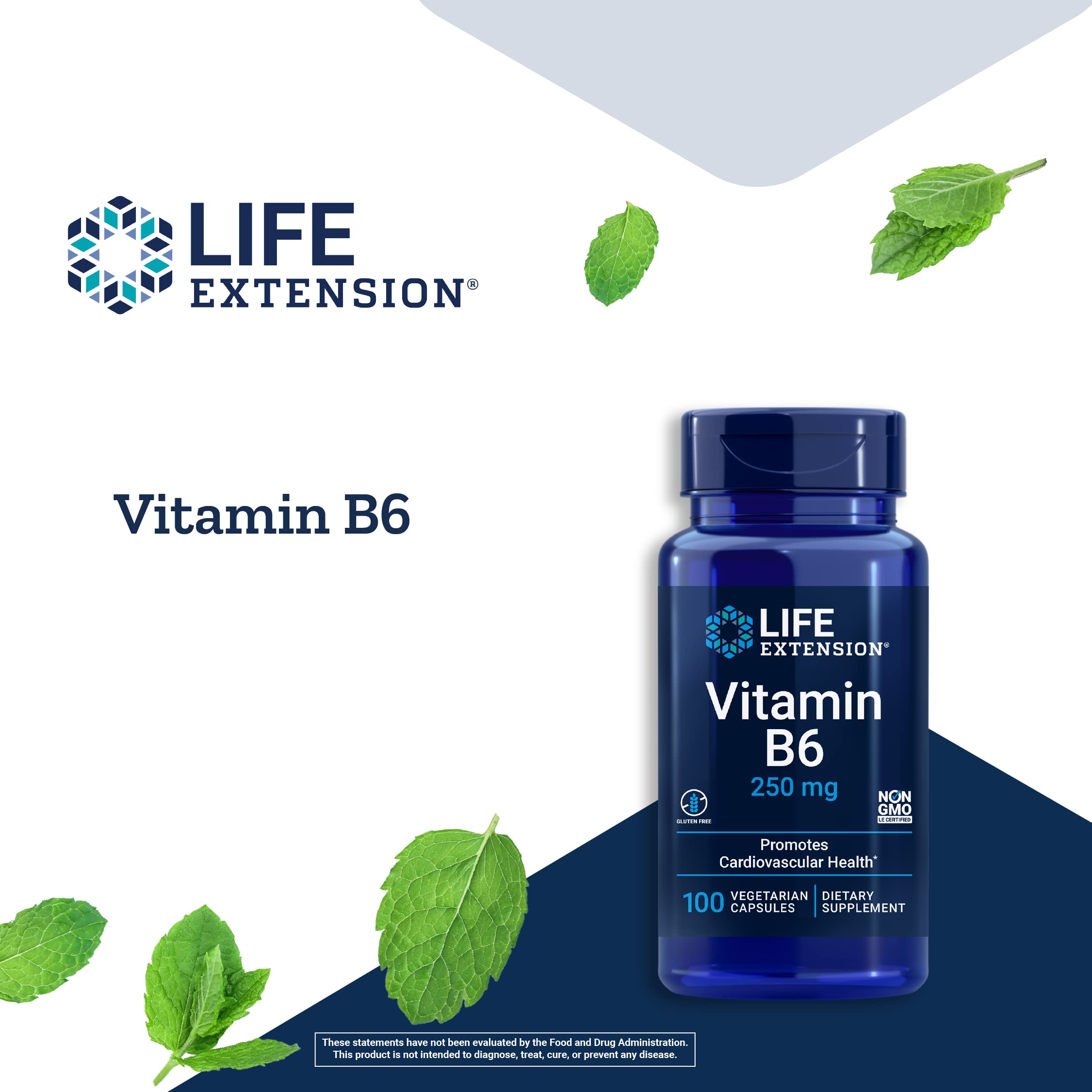 Foto 4 pulgar | Venta Internacional- Suplemento de Vitamina B6 Life Extension 250 mg