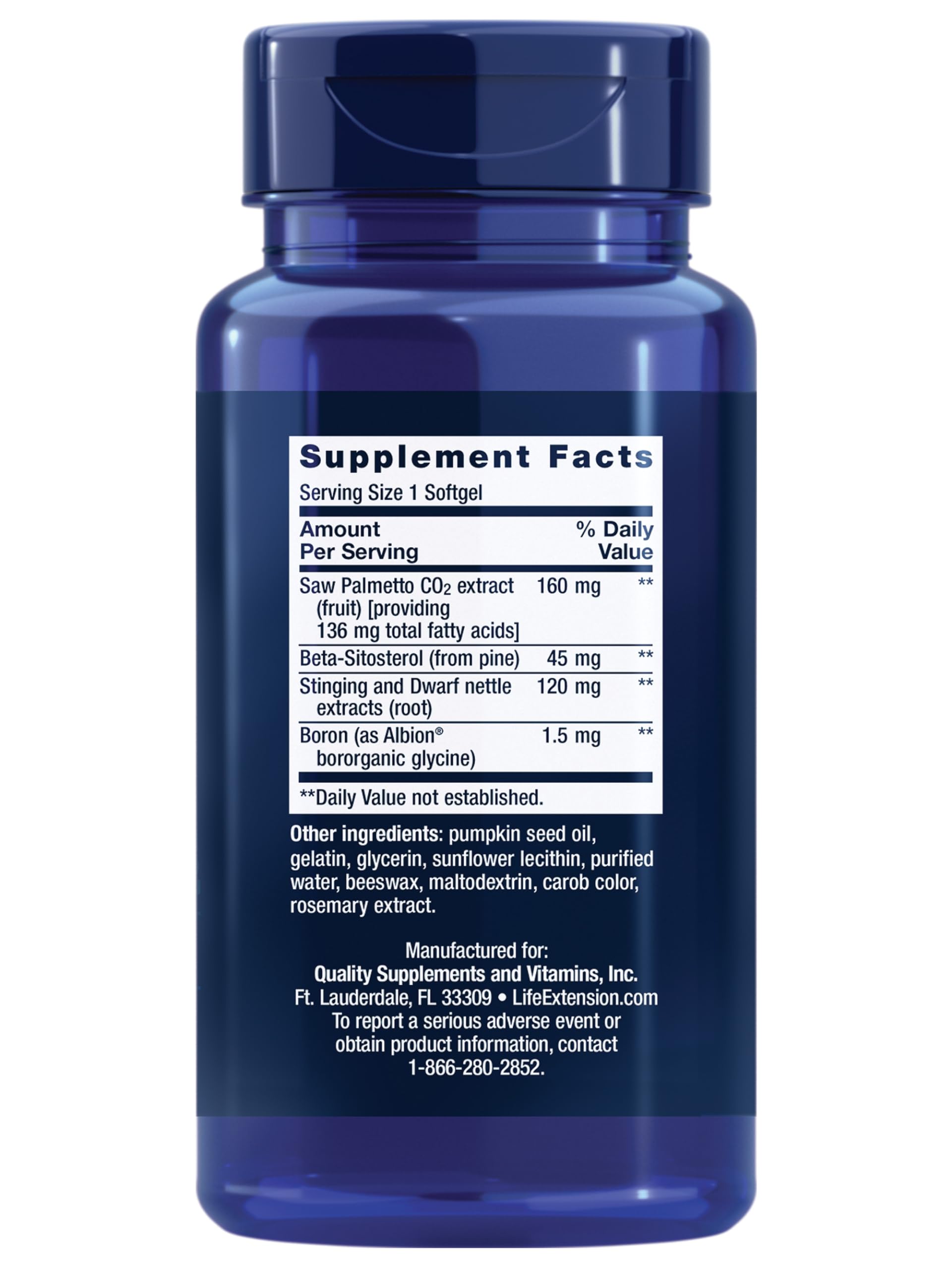 Foto 2 pulgar | Supplement Life Extension Palmetto Guard Saw Palmetto, Nettl - Venta Internacional.