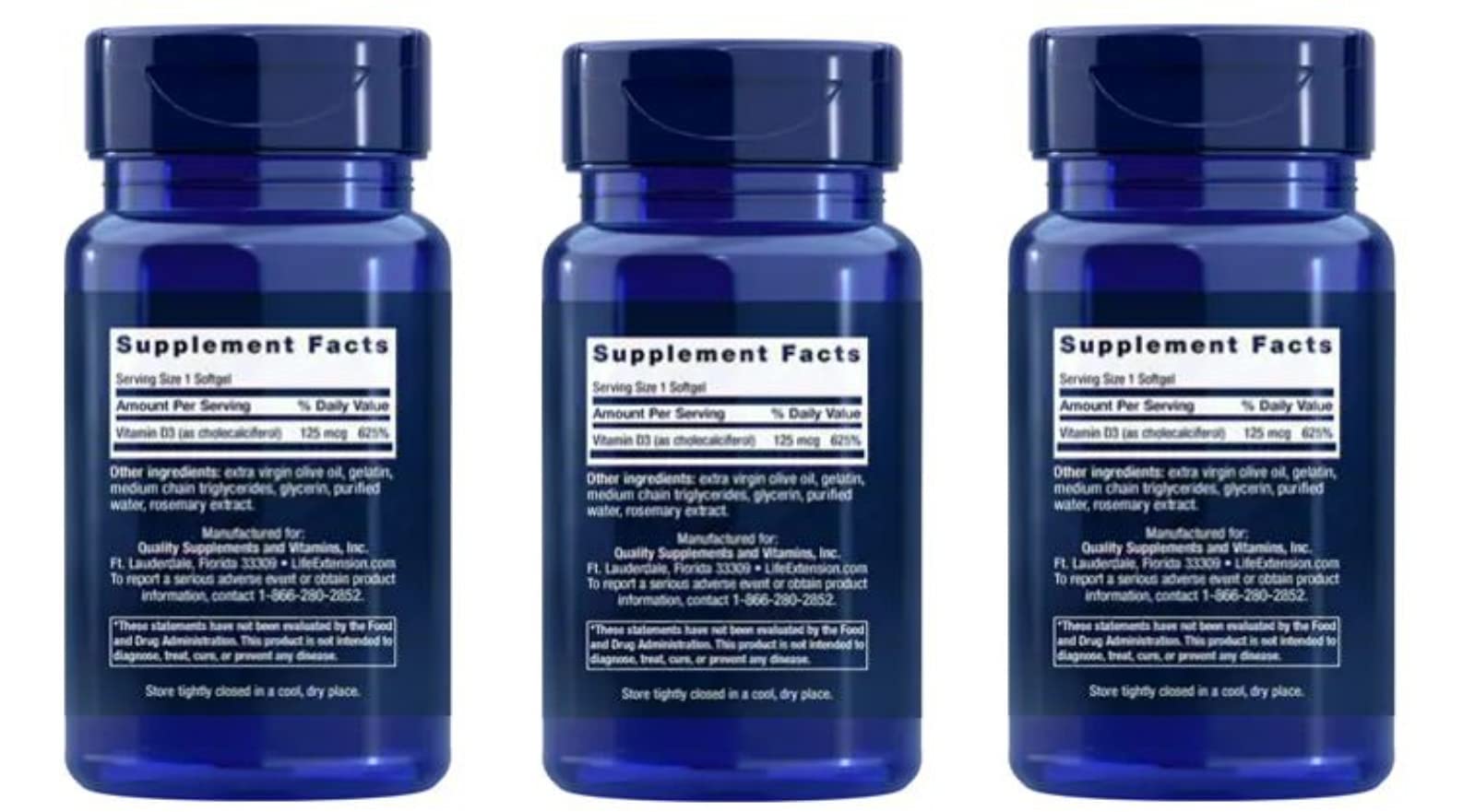 Foto 3 pulgar | Venta Internacional-Suplemento Life Extension con Vitamina D3