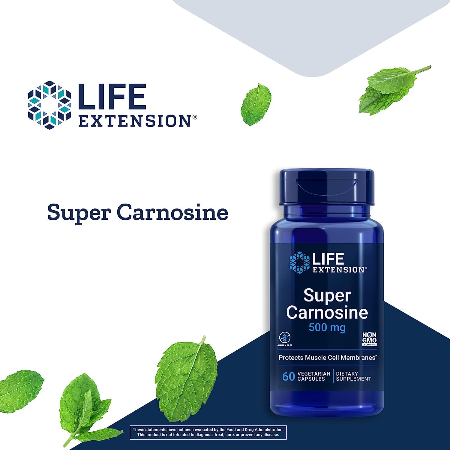 Foto 5 pulgar | Venta Internacional - Suplemento Life Extension Super Carnosine 500 Mg