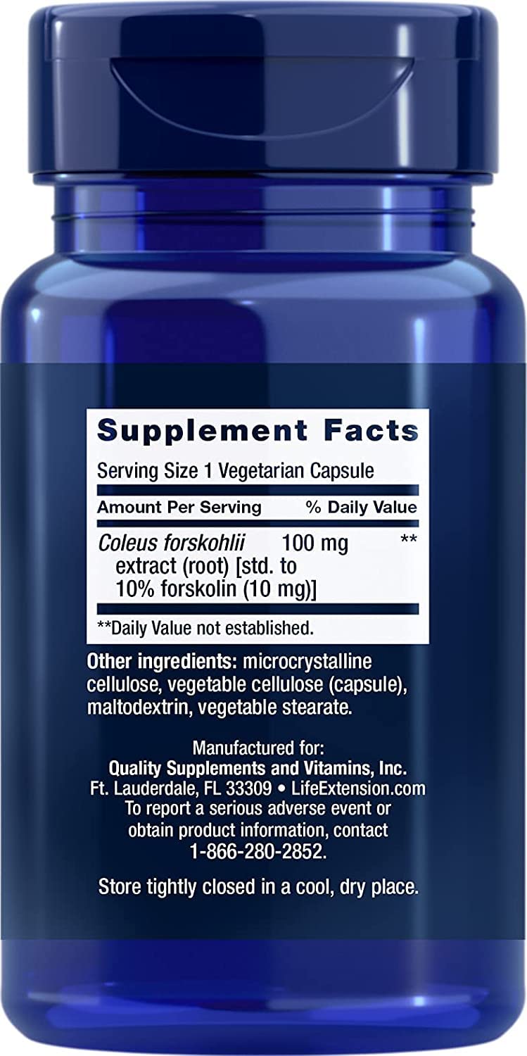 Foto 1 | Venta Internacional-Suplemento Life Extension Forskolina 10 mg 60 Cápsulas