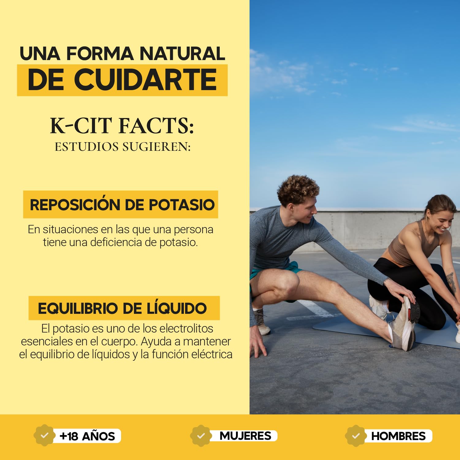 Foto 4 pulgar | Suplemento Alimenticio Citrato de Potasio Life 360+ 280 Cápsulas