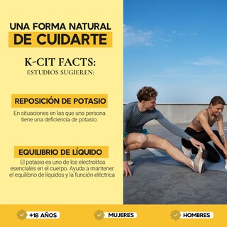 Foto 3 | Suplemento Alimenticio Citrato de Potasio Life 360+ 280 Cápsulas