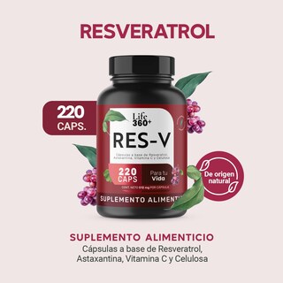 Foto 2 | Suplemento Vitamina C y Astaxantina Life 360+ 220 Capsulas