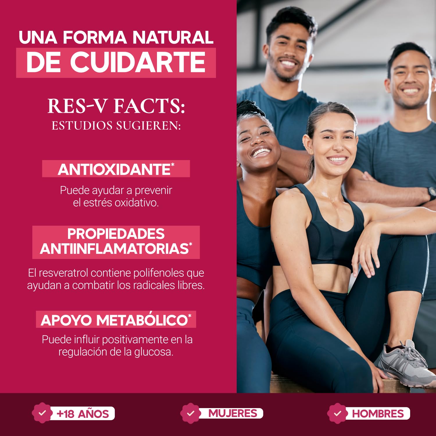 Foto 3 | Suplemento Vitamina C y Astaxantina Life 360+ 220 Capsulas