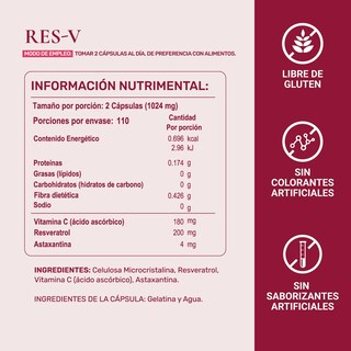 Foto 4 | Suplemento Vitamina C y Astaxantina Life 360+ 220 Capsulas