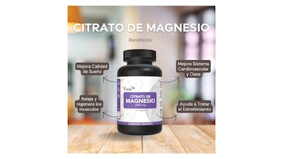 Foto 4 | Citrato De Magnesio 2400mg Vnat 135 Capsulas Magnesium Citrate