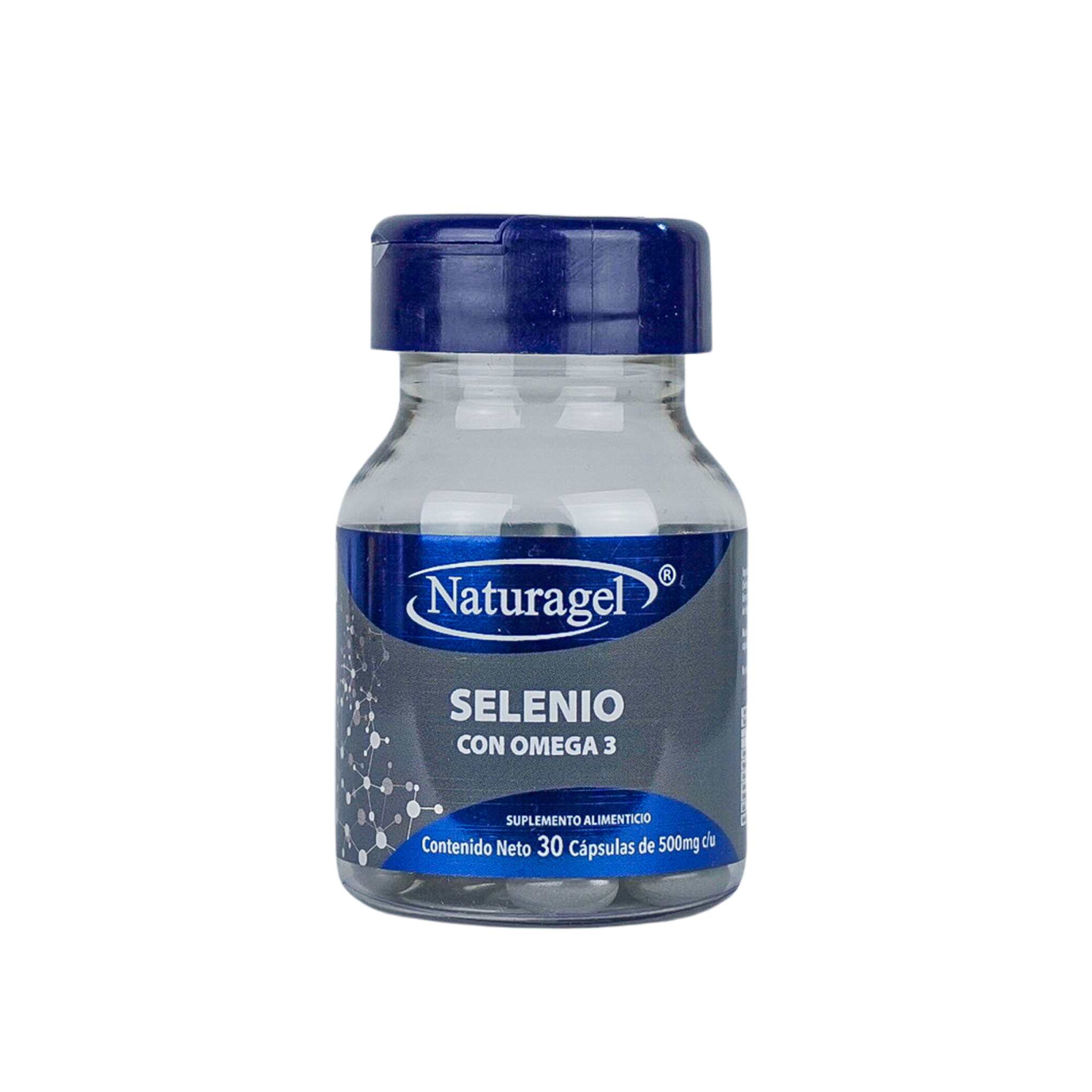 Foto 2 pulgar | Naturagel | Selenio Con Omega 3 | Protección Antioxidante Y Soporte Tiroidal