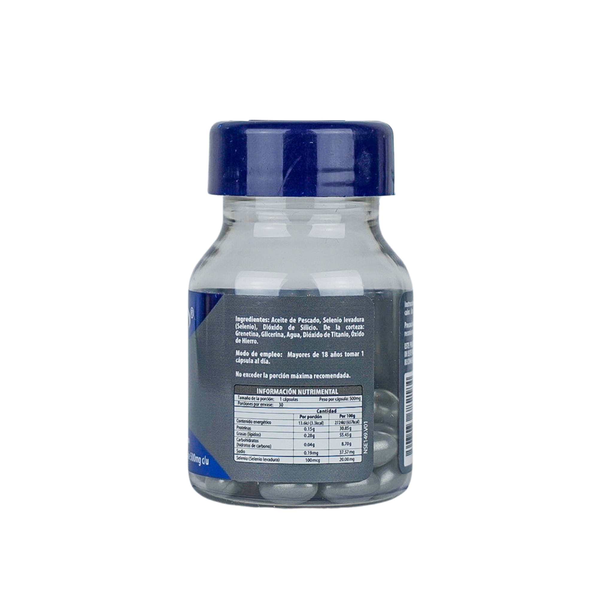 Foto 2 | Naturagel | Selenio Con Omega 3 | Protección Antioxidante Y Soporte Tiroidal