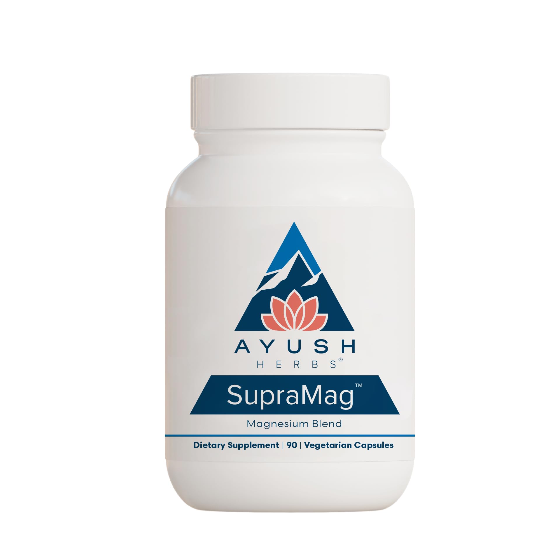 Foto 2 pulgar | Venta Internacional - Suplemento de Magnesio Ayush Herbs Supramag para la Salud del Corazón