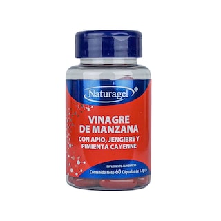 Foto 1 | Naturagel | Vinagre De Manzana Con Apio, Jengibre Y Pimienta Cayenne | Control De Peso Y Metabolismo
