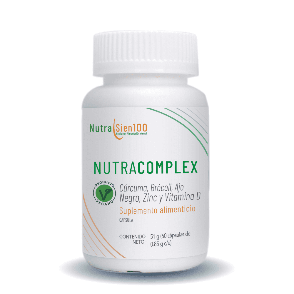 Foto 2 pulgar | Cúrcuma Orgánica Ajo Negro Zinc y Vitamina D3 60 Cápsulas Veganas