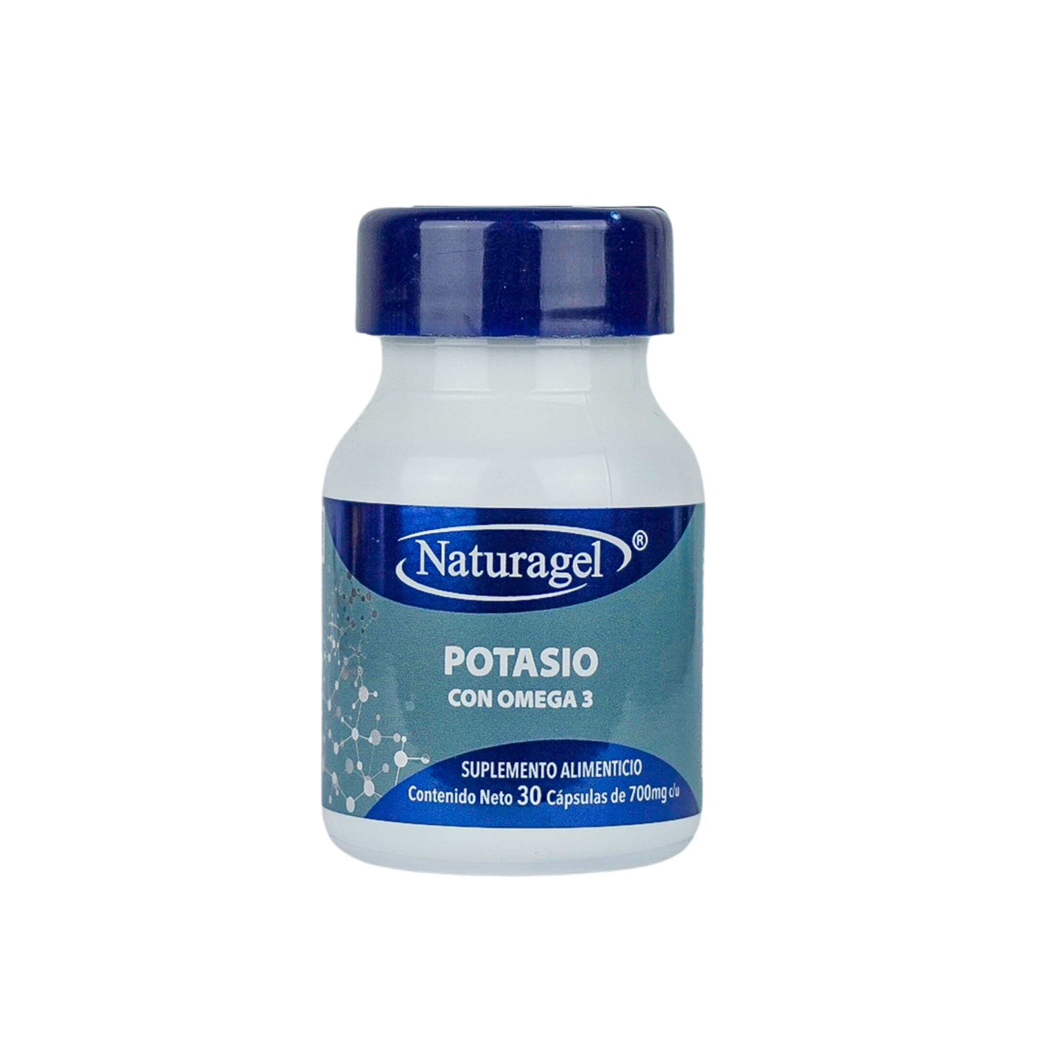 Foto 2 pulgar | Potasio con Omega 3 Naturagel