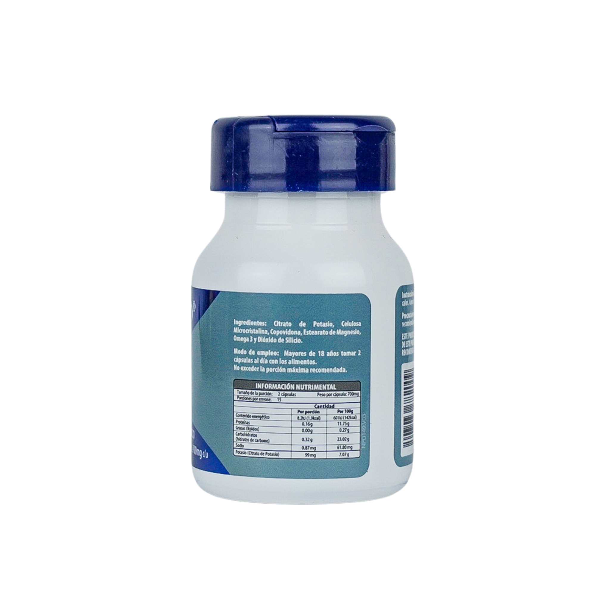 Foto 3 pulgar | Potasio con Omega 3 Naturagel