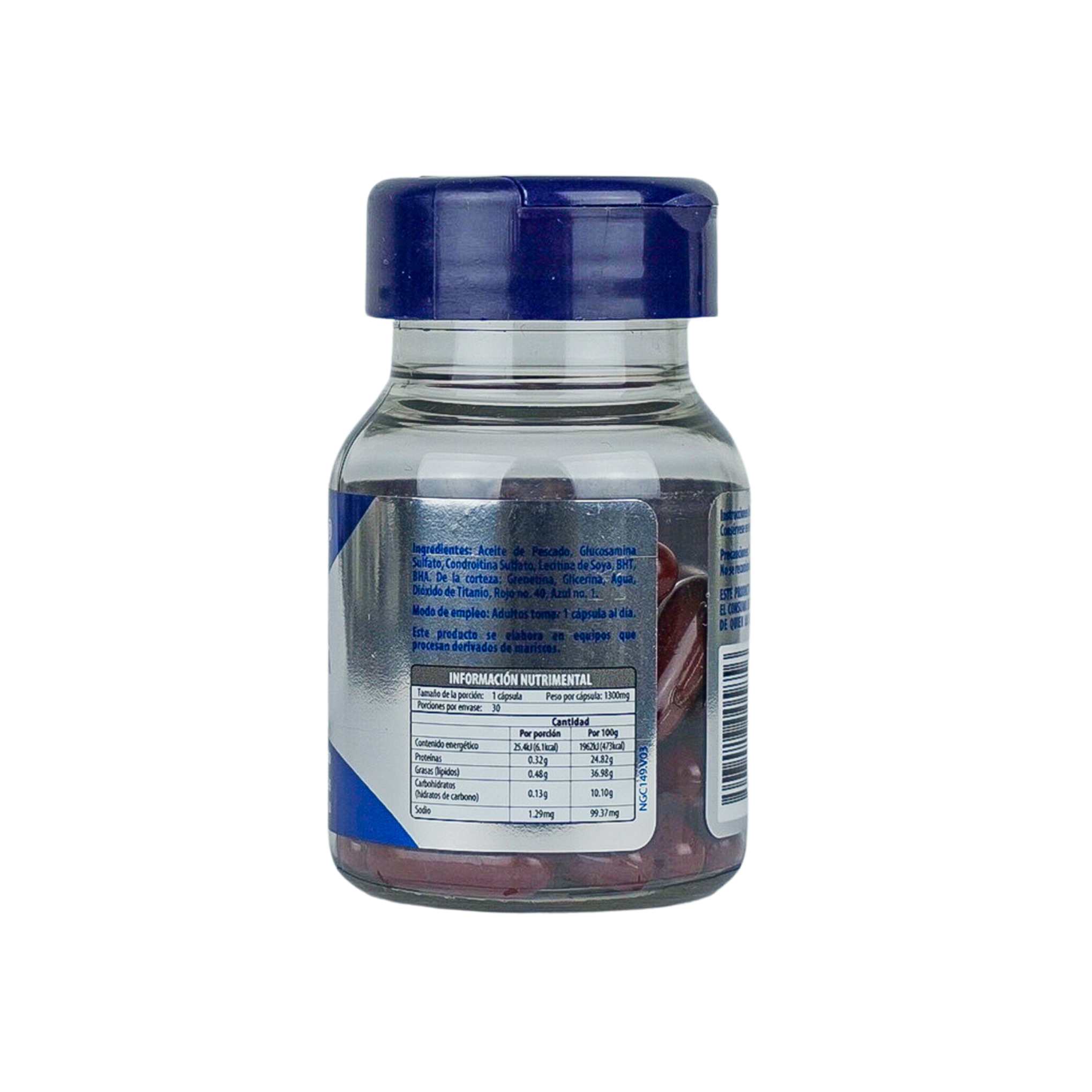 Foto 3 pulgar | Glucosamina y Condroitina con Omega 3 Naturagel