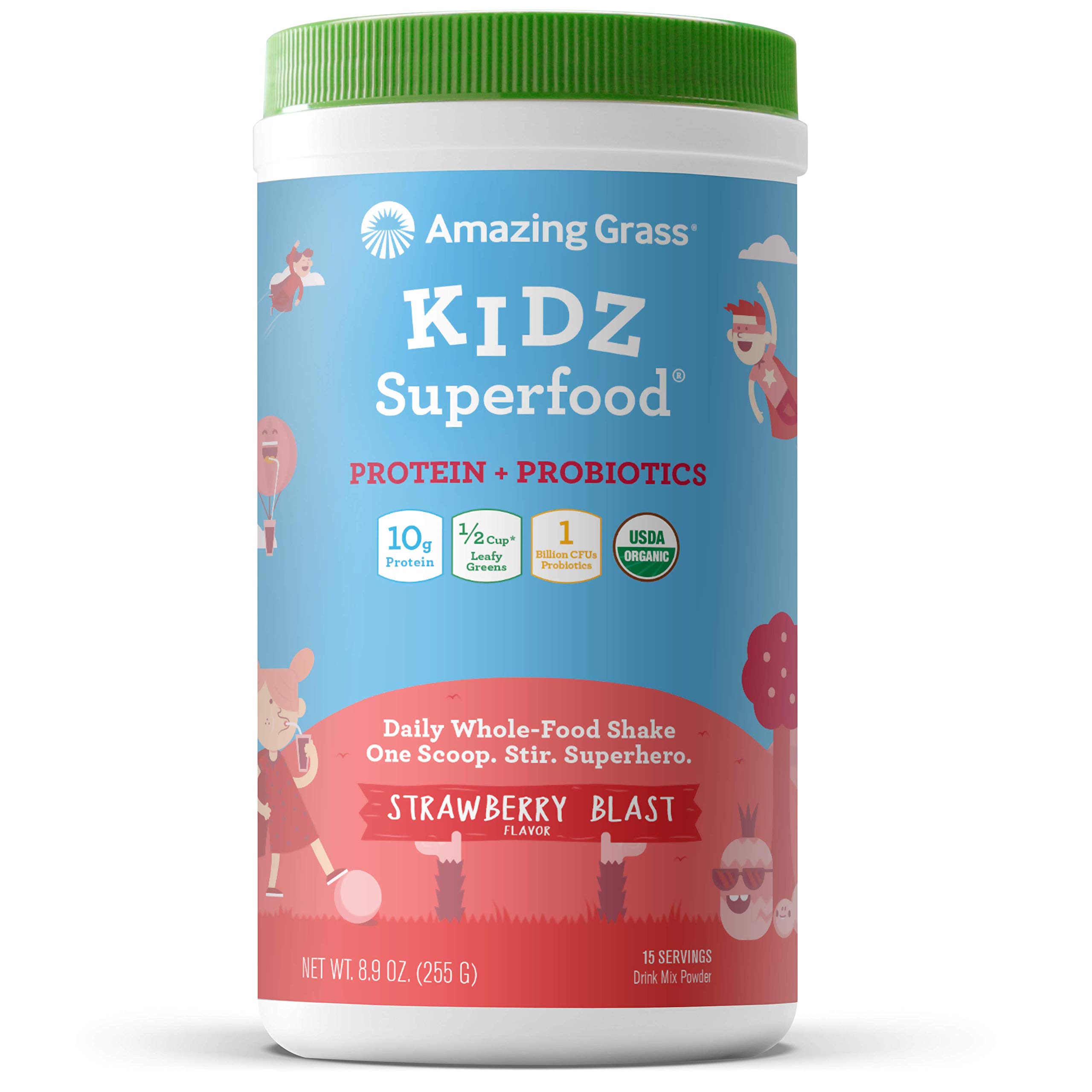 Venta Internacional - Kidz Superfood: Proteínas y Probióticos Amazing Grass