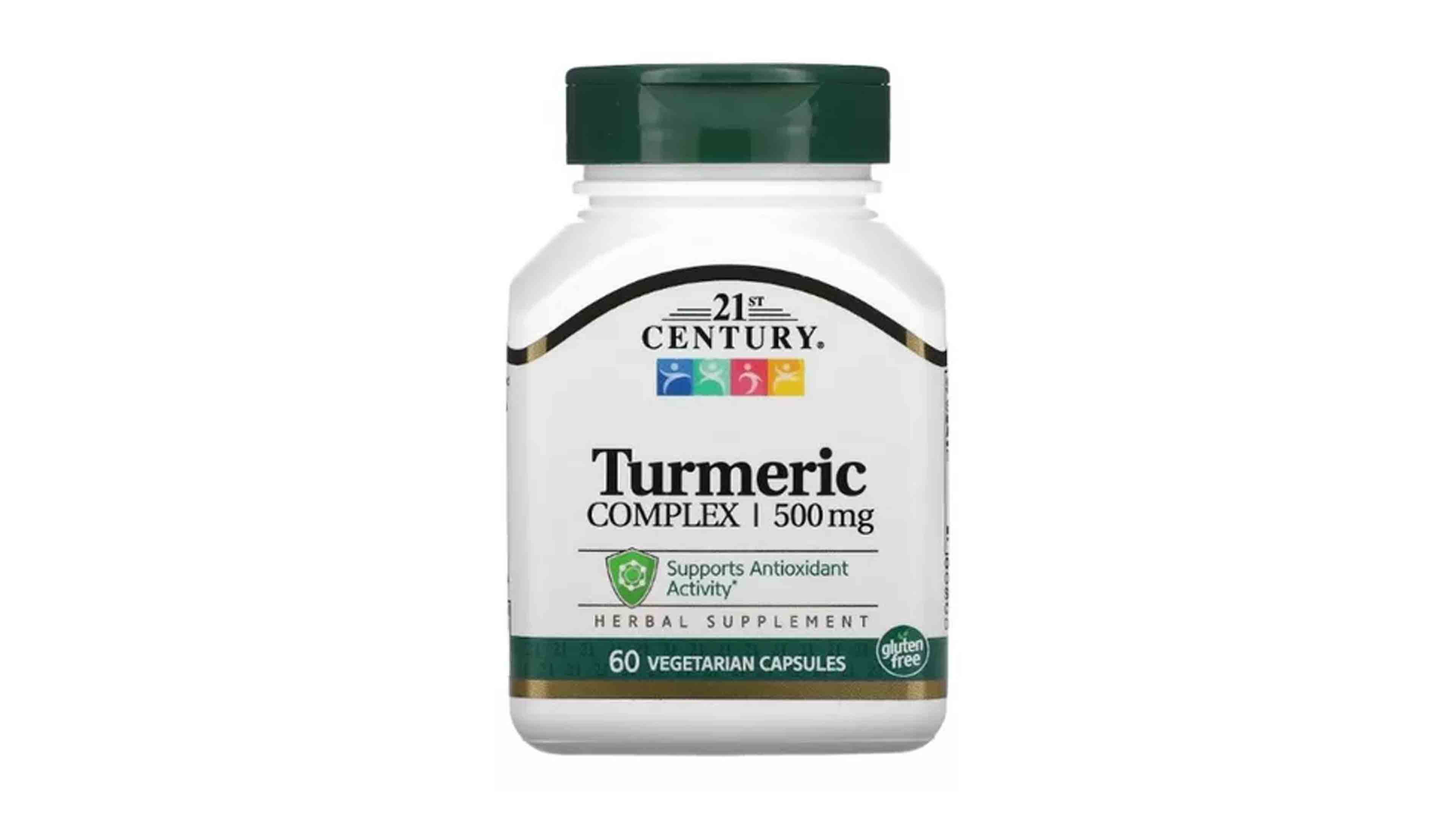 Turmeric Complex 500mg 21st Century 60 Tabletas Cúrcuma