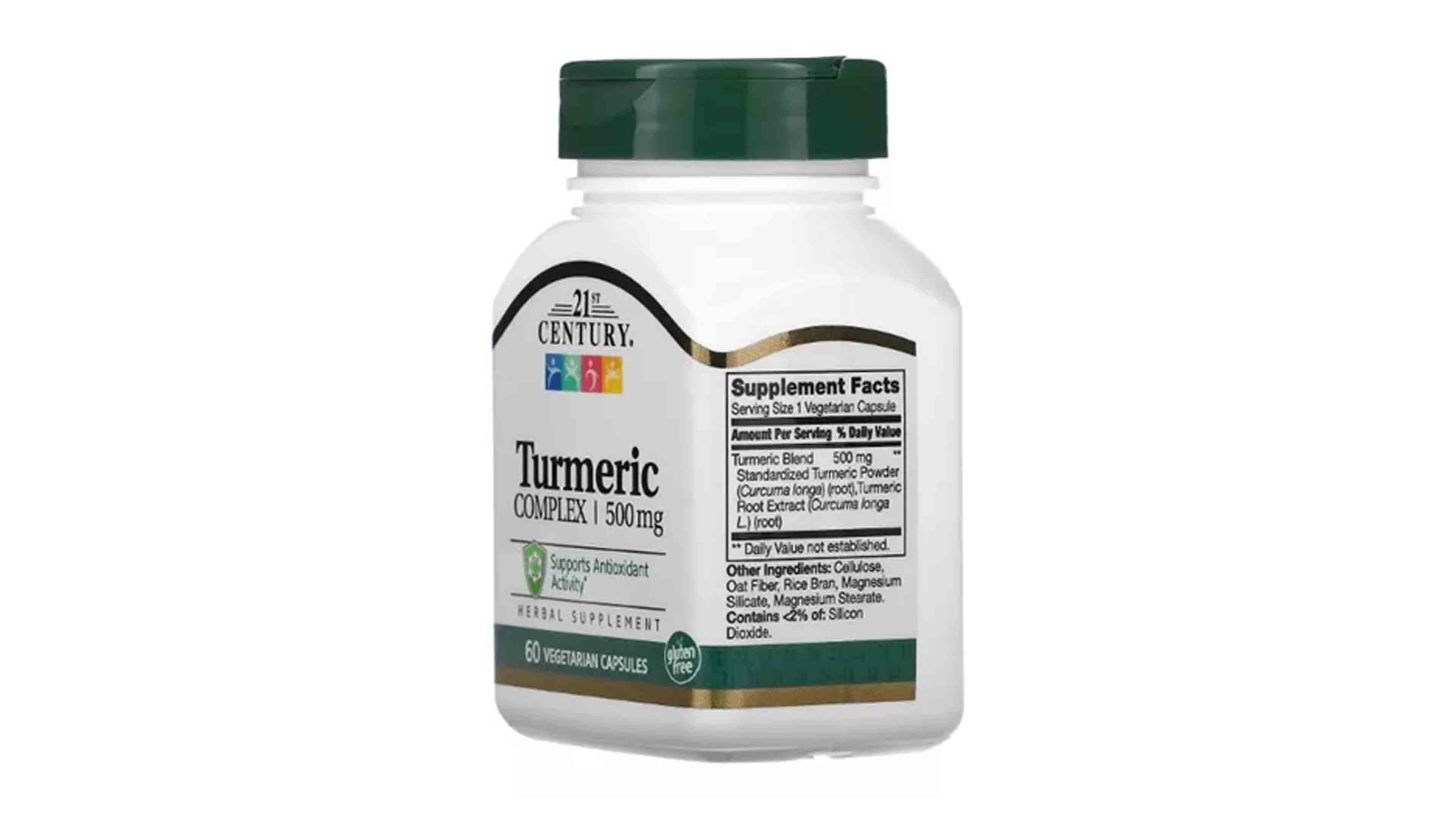 Foto 2 | Turmeric Complex 500mg 21st Century 60 Tabletas Cúrcuma