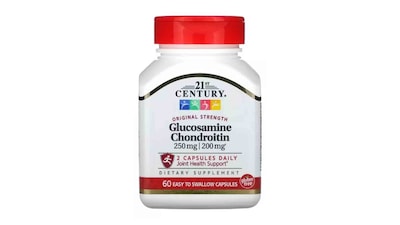 Foto 1 | Glucosamina 250mg + Condroitina 200mg 21st Century 60 Cápsulas