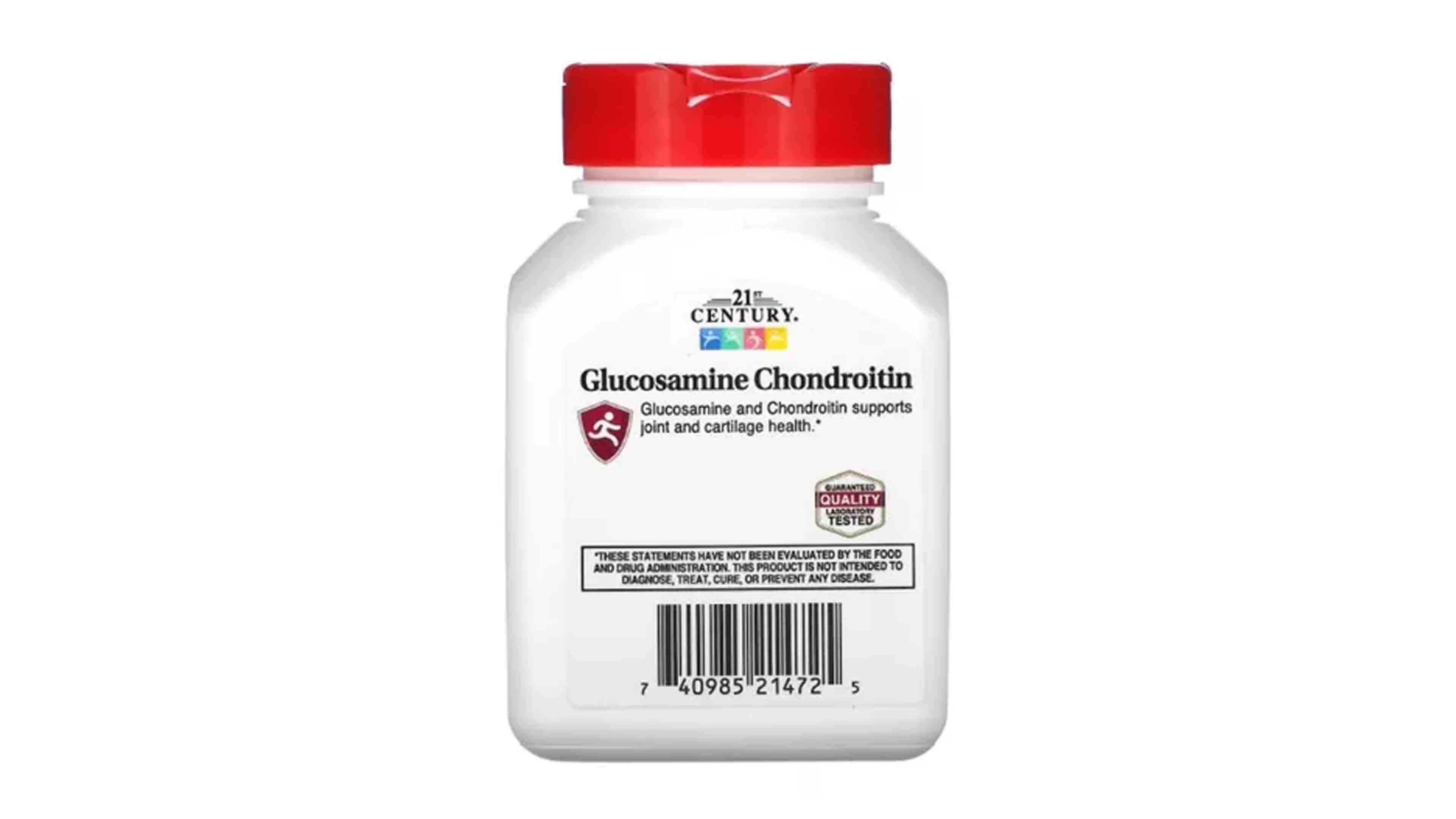 Foto 5 pulgar | Glucosamina 250mg + Condroitina 200mg 21st Century 60 Cápsulas