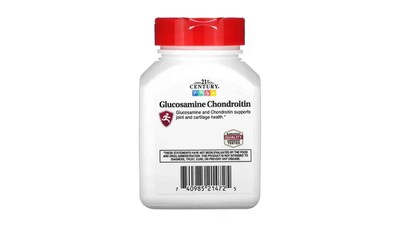 Foto 4 | Glucosamina 250mg + Condroitina 200mg 21st Century 60 Cápsulas
