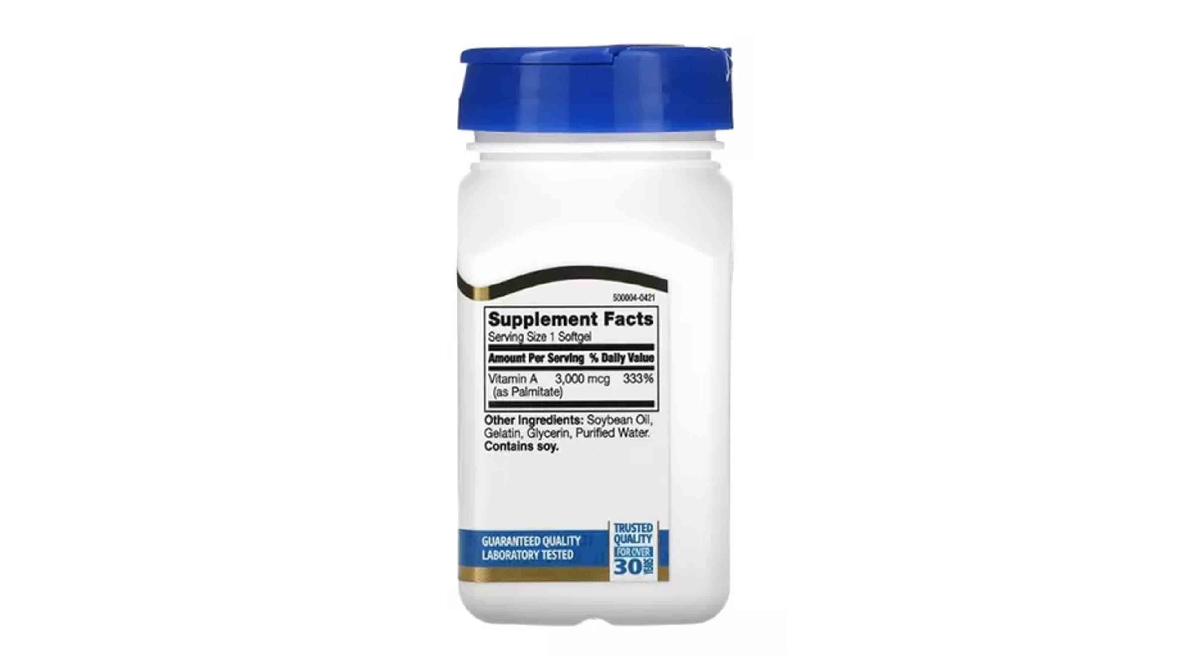 Foto 4 pulgar | Vitamina A 21st Century 3000 mcg 10,000 Iu 110 Softgels