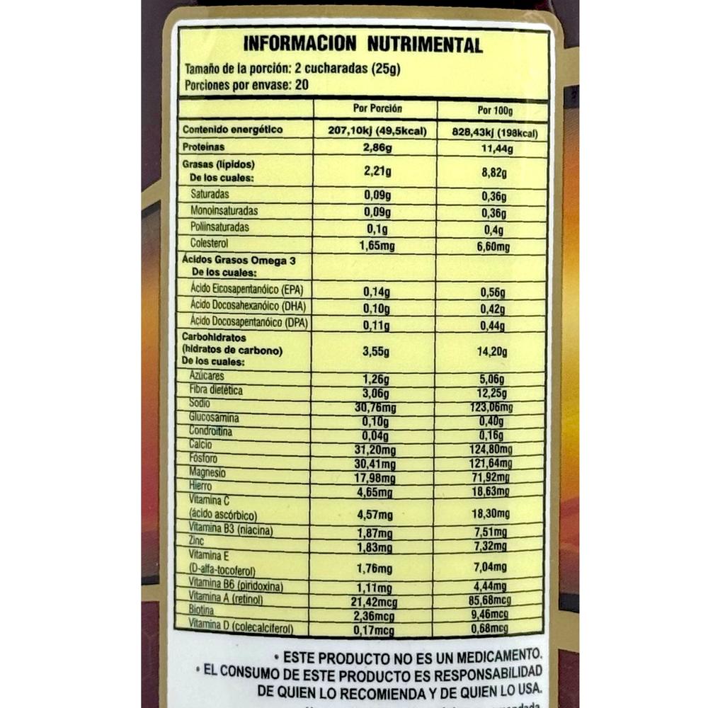 Foto 4 pulgar | Café FLX Supra Natura Ganoderma Maitake Glucosamina Condroitina 500 g