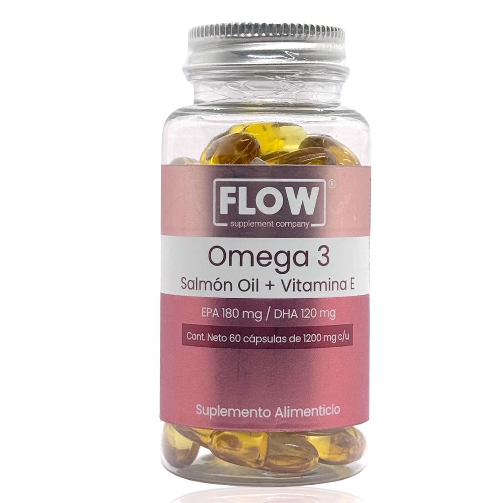 Foto 2 pulgar | Suplemento Alimenticio Flow Omega 3 de 60 Cápsulas