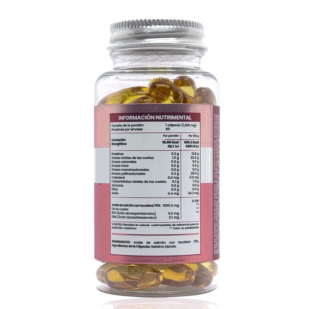 Foto 5 pulgar | Suplemento Alimenticio Flow Omega 3 de 60 Cápsulas