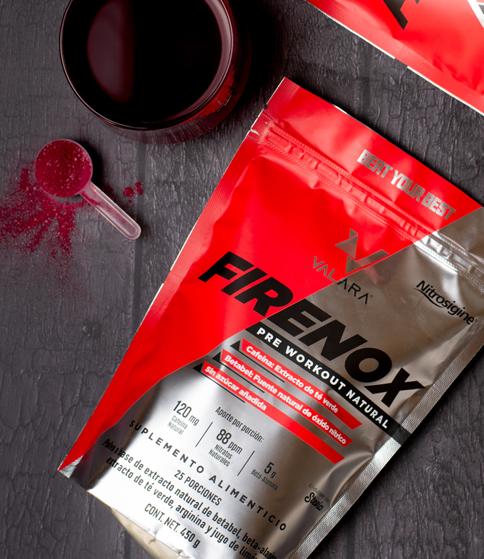 Foto 8 pulgar | Pre entreno Firenox Valara 450 g