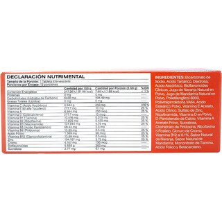 Foto 2 | Citrus C - 12 Tabletas Efervescentes Michelson Pharma Sabor Frutas