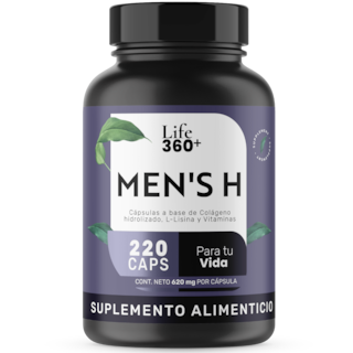 Foto 1 | Suplemento para el Crecimiento del Cabello Men's H Life 360+ 220 Capsulas