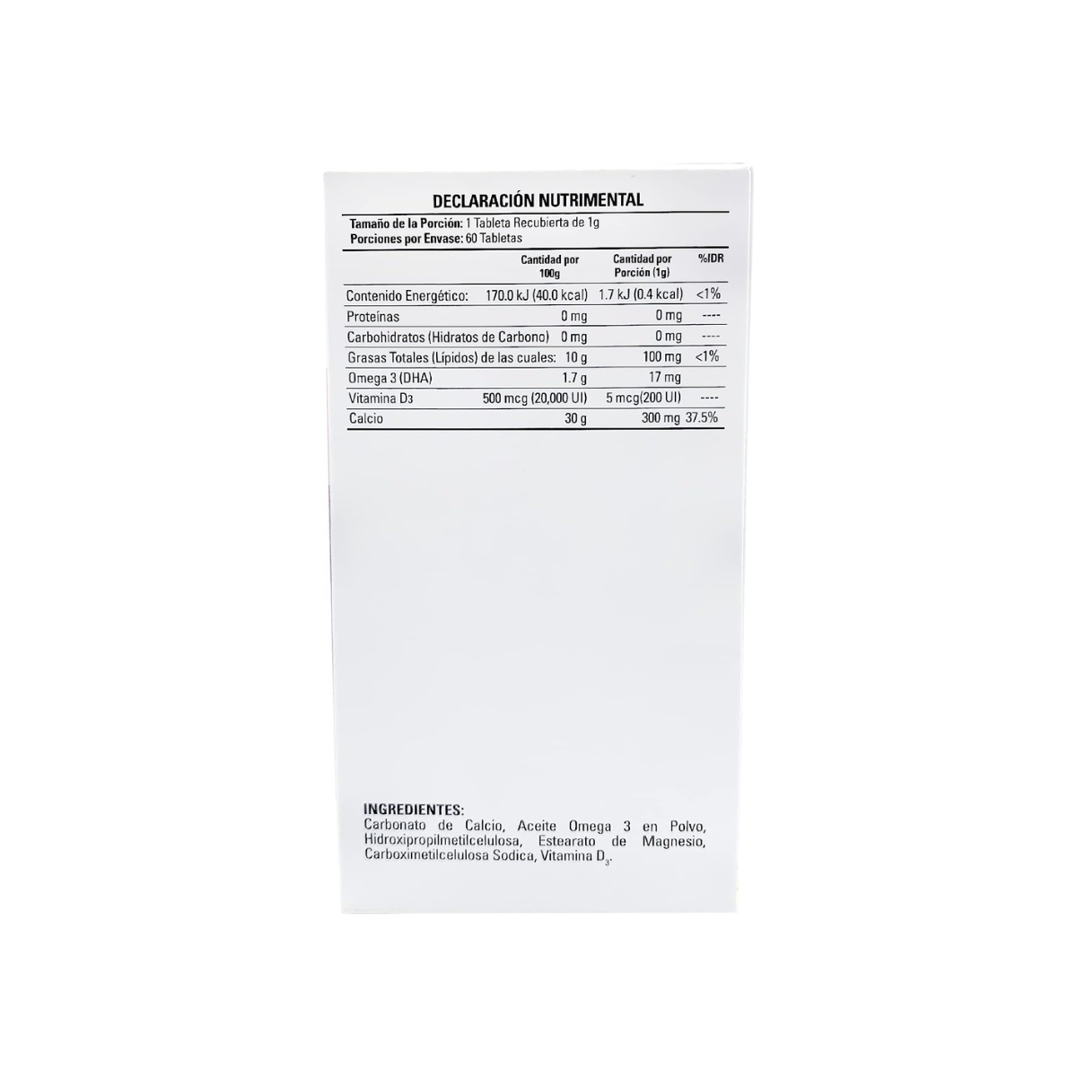 Foto 2 | Caltrum 600 + D Michelson Pharma con  Omega 3 Calcio y Vitamina D