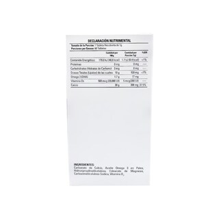 Foto 2 | Caltrum 600 + D Michelson Pharma con Omega 3 Calcio y Vitamina D