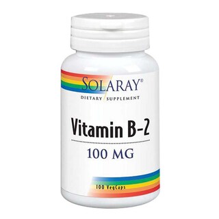 Foto 1 | Venta Internacional-Suplemento Solaray de Vitamina B2 100 Cápsulas