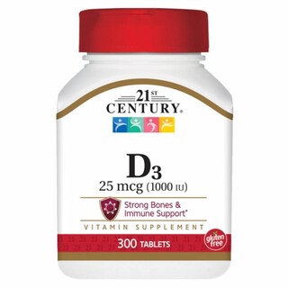 Foto 1 | Venta Internacional- Suplemento De Vitamina D Del Siglo Xxi 10 000 Ui 110 Comprimidos X6