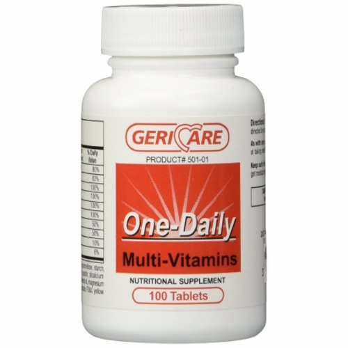 Suplemento Multivitamínico Geri-Care en Tabletas con Arándano y CoQ10 - 100x12