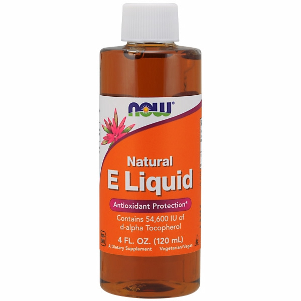 Venta Internacional- Vitamina E Líquida Supplement Now Foods 120 ml Paquete de 2