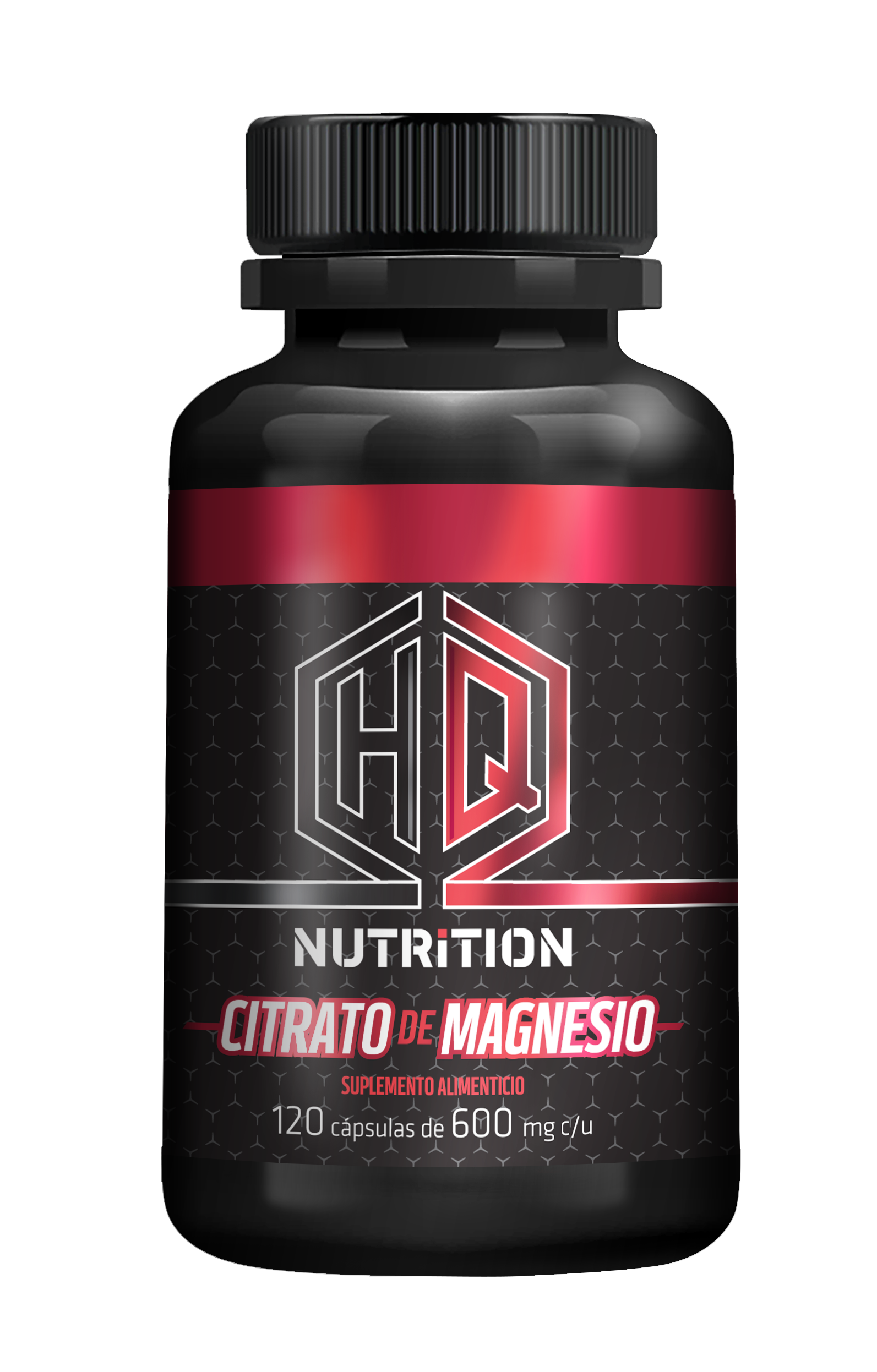Foto 1 | Citrato De Magnesio Hq Nutrition 120 Cápsulas Suplemento Alimenticio