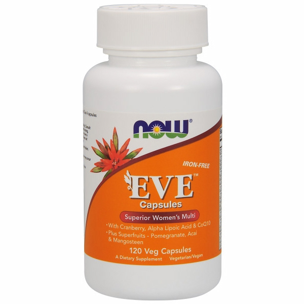 Venta Internacional-multivitaminas Para Mujer Supplement Now Foods Eve, 120 Cápsulas X4