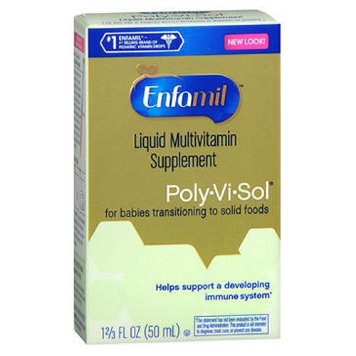 Foto 1 | Venta Internacional-suplemento En Gotas Enfamil Poly-vi-sol, Multivitamínico, 50 Ml (x2)