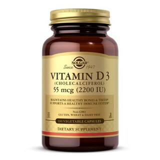 Foto 1 | Venta Internacional- Suplemento Solgar De Vitamina D3 (Colecalciferol) 2200 Ui 100 V