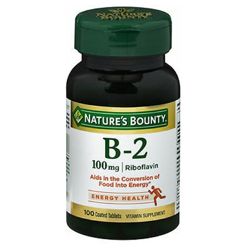 Venta Internacional- Nature's Bounty Vitamina B-2 100 Comprimidos de Nature's Bou