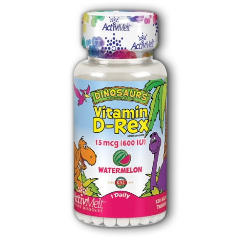Venta Internacional-Suplemento Kal Vitamin D-rex Activmelt Sandía 120 Tabletas