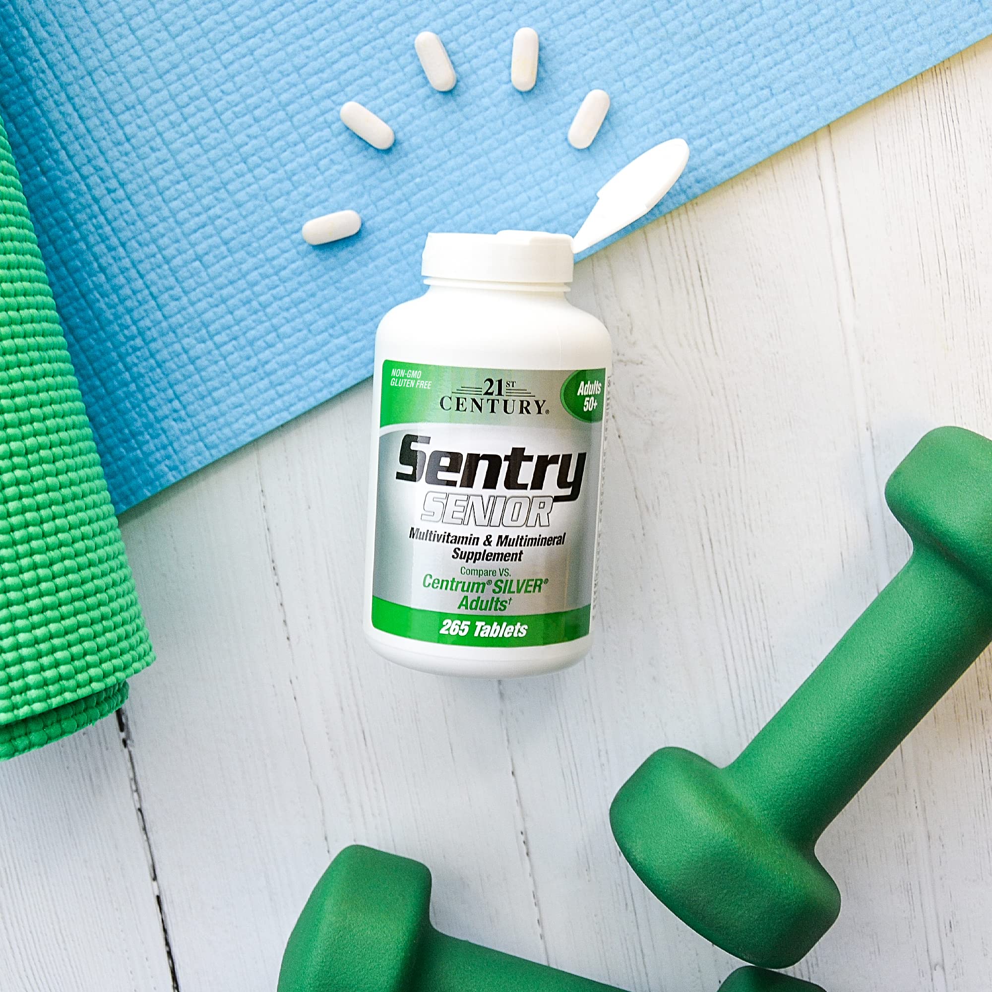Foto 5 | Venta Internacional- Multivitamínico 21st Century Sentry Senior 265 Comprimidos