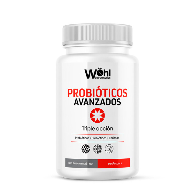 Foto 1 | Probióticos Avanzados Laboratorios Wöhl 60 Cápsulas