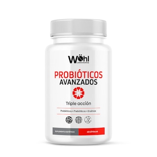 Foto 1 | Probióticos Avanzados Laboratorios Wöhl 60 Cápsulas