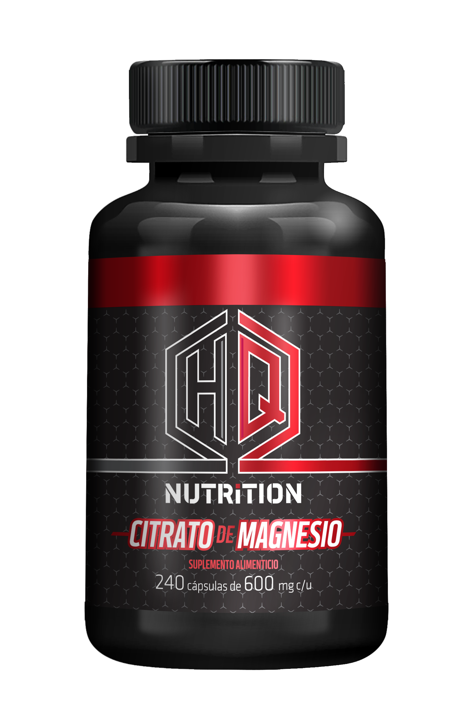 Foto 1 | Citrato De Magnesio Hq Nutrition 240 Cápsulas Suplemento Alimenticio